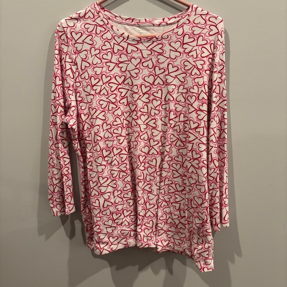 Kim Rogers Perfectly Soft Valentine’s Day Top